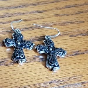 Western Cross earrings